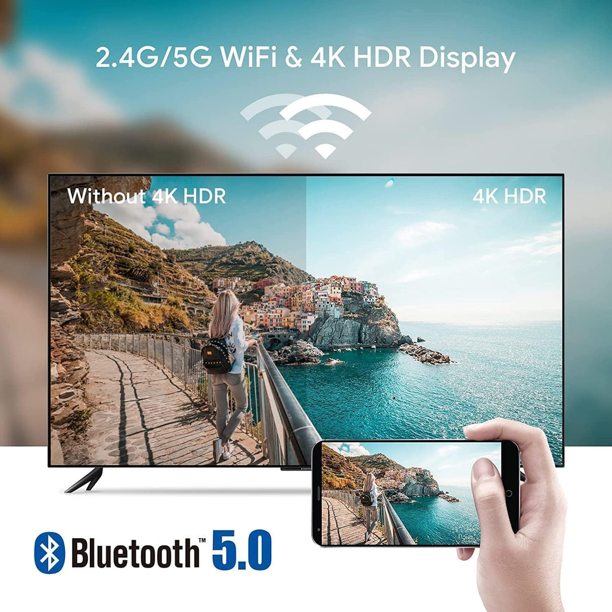 Android TV 4K Media Player Box F298