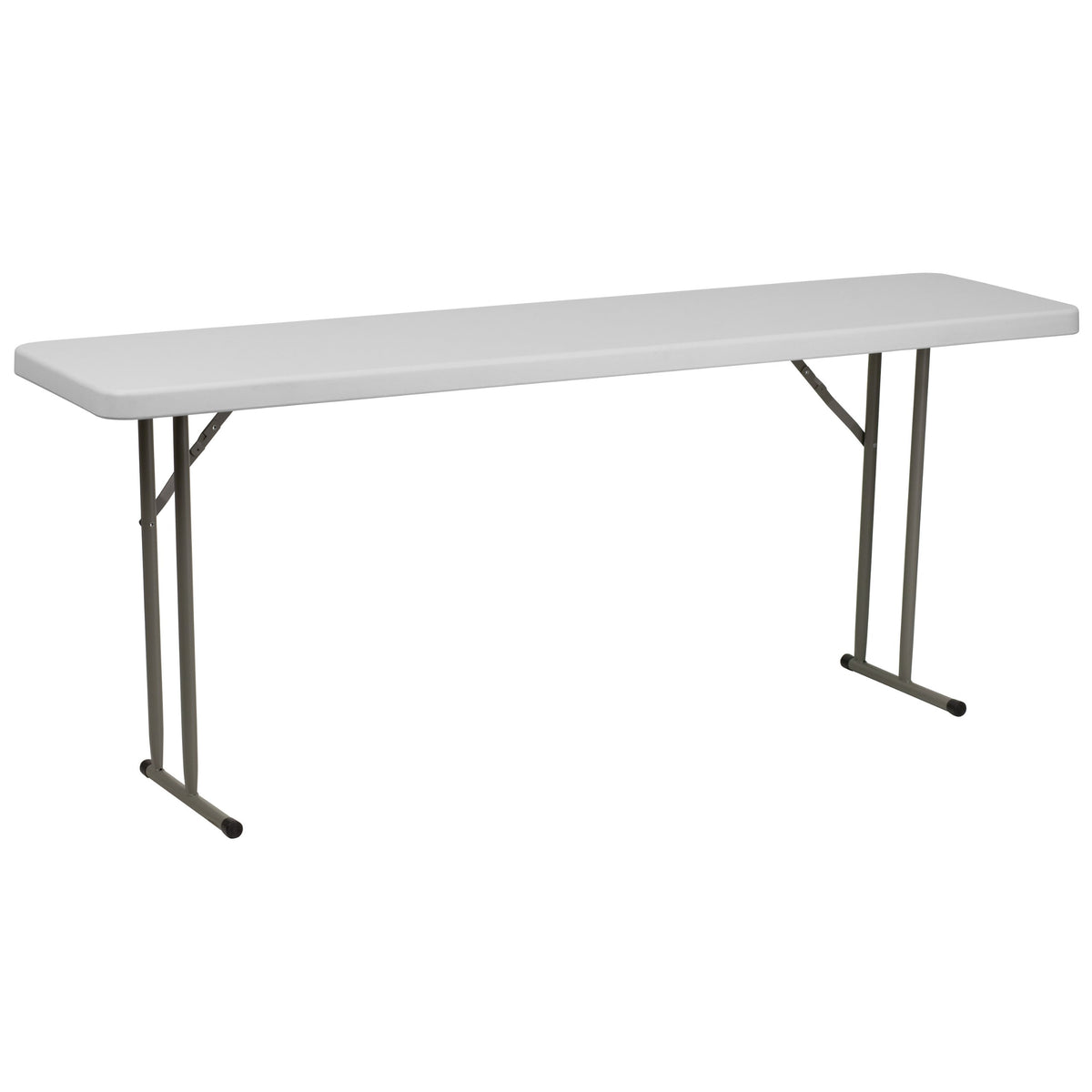 15 Pack 6-Foot Granite White Plastic Folding Table J301005