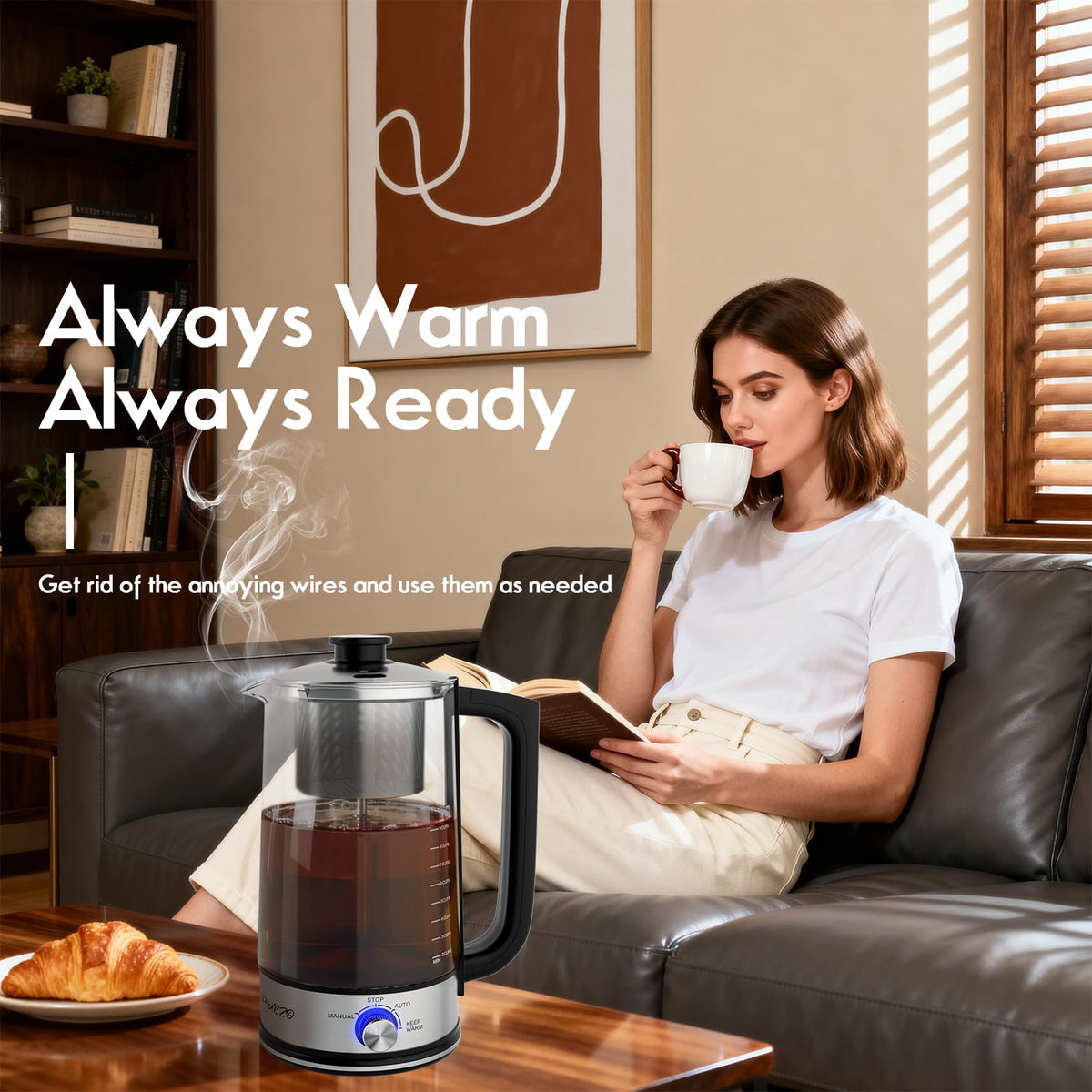 10-Cup Electric Percolator Coffee Maker E631