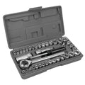 40-Piece SAE and Metric Socket Wrench Set W2083