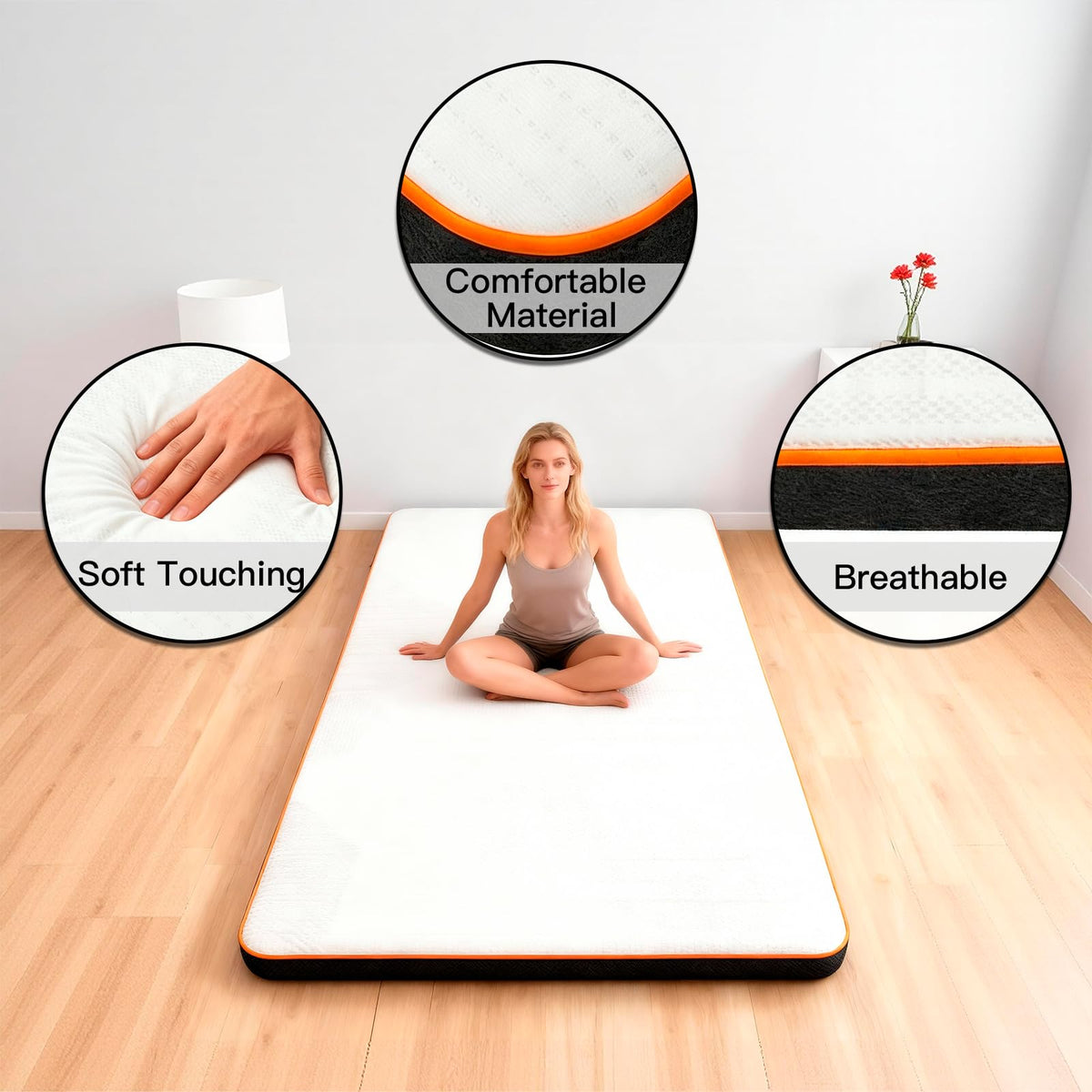 Twin XL Heating Massage Mat G575