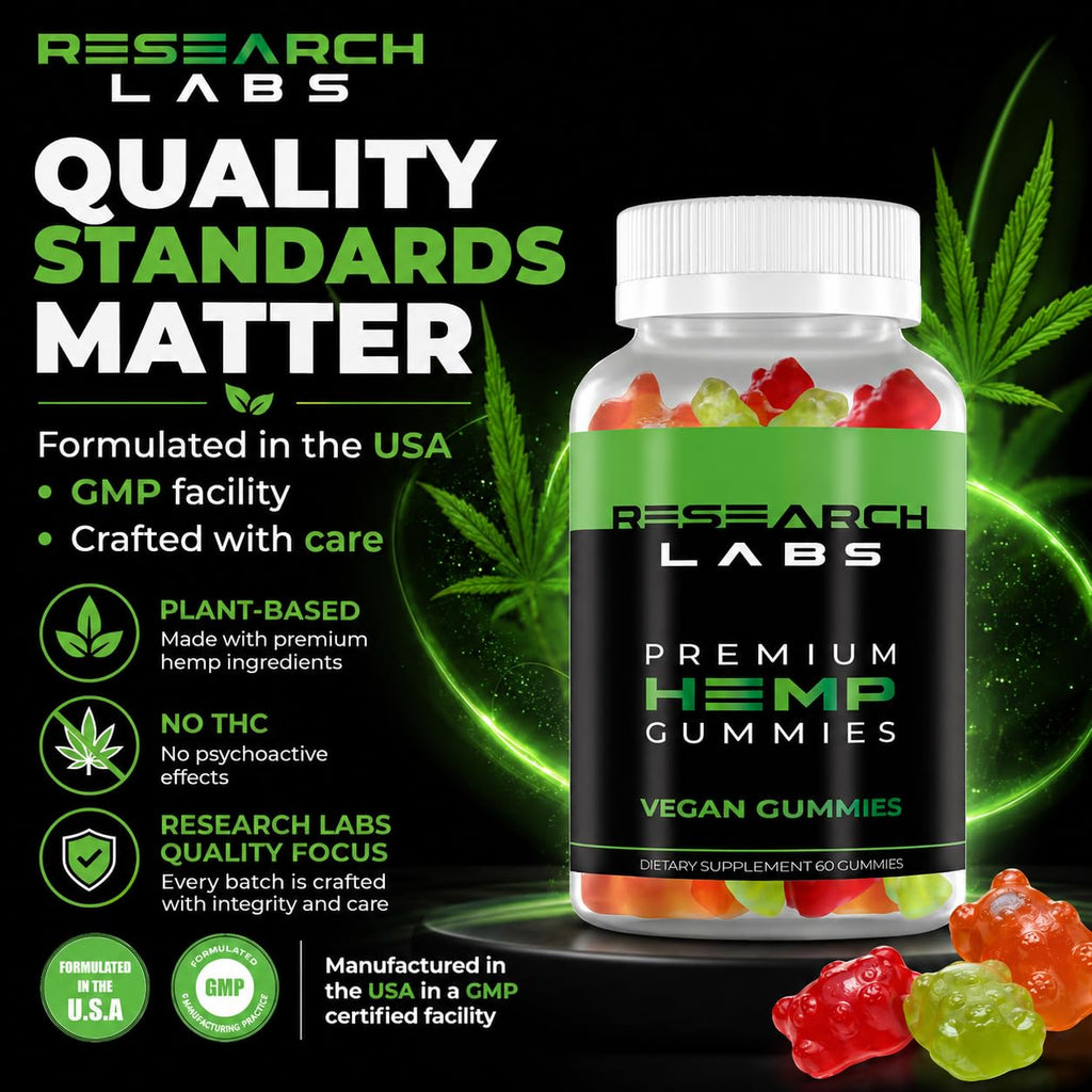 Premium Hemp Gummies 120 Count V6247