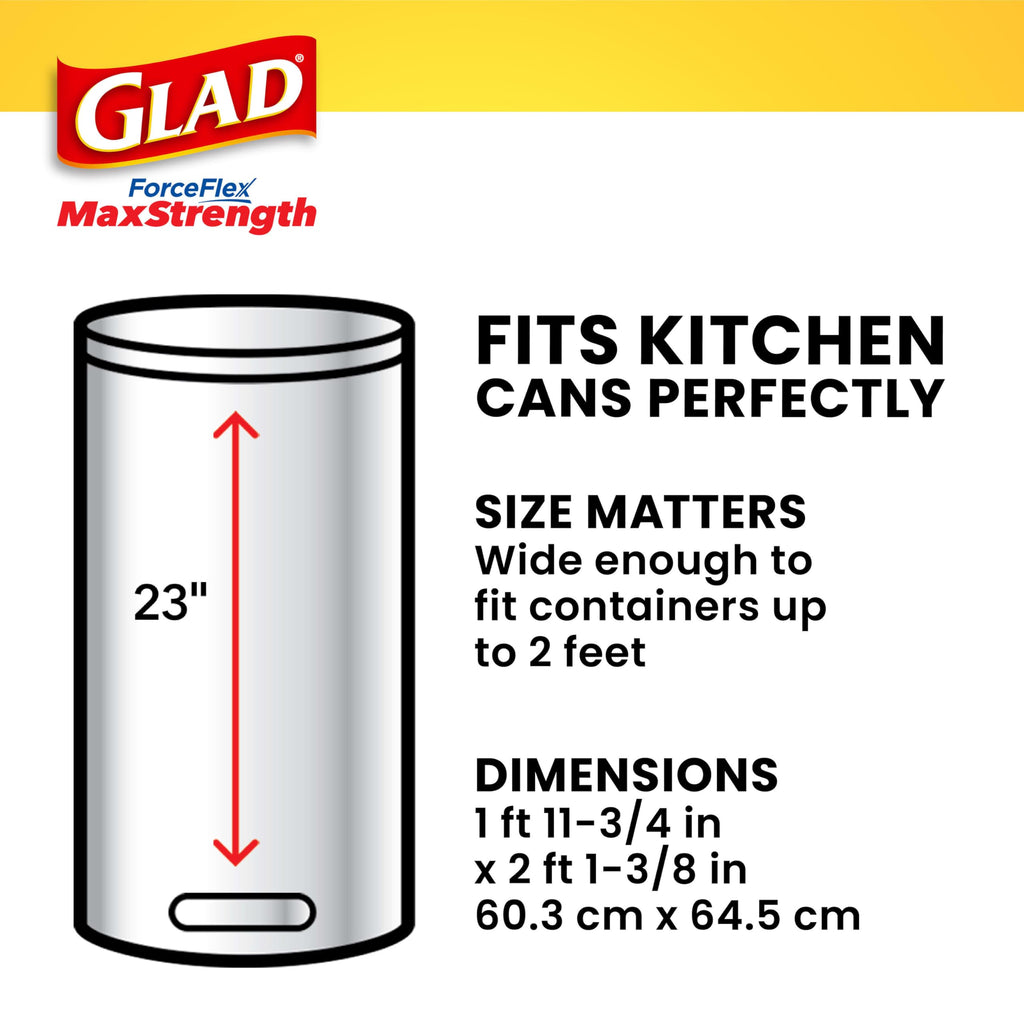 XL Trash Bags, 20 Gal, 30 Ct N69890
