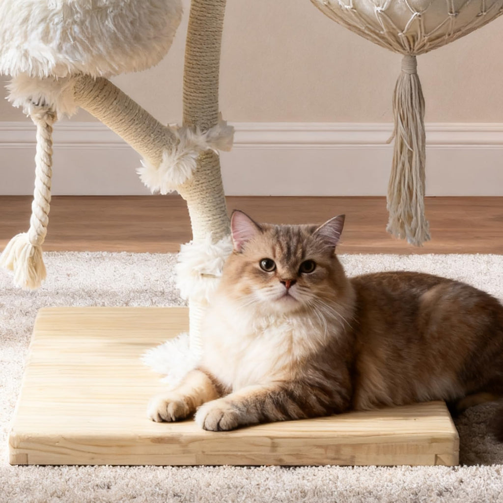 Solid Wooden Cat Tree Q5670