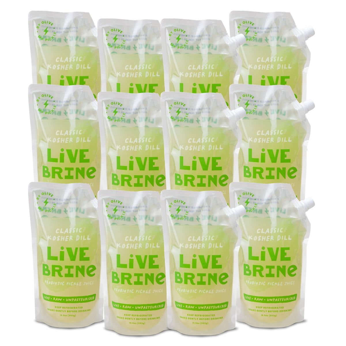 Probiotic Pickle Juice 12pk U4348