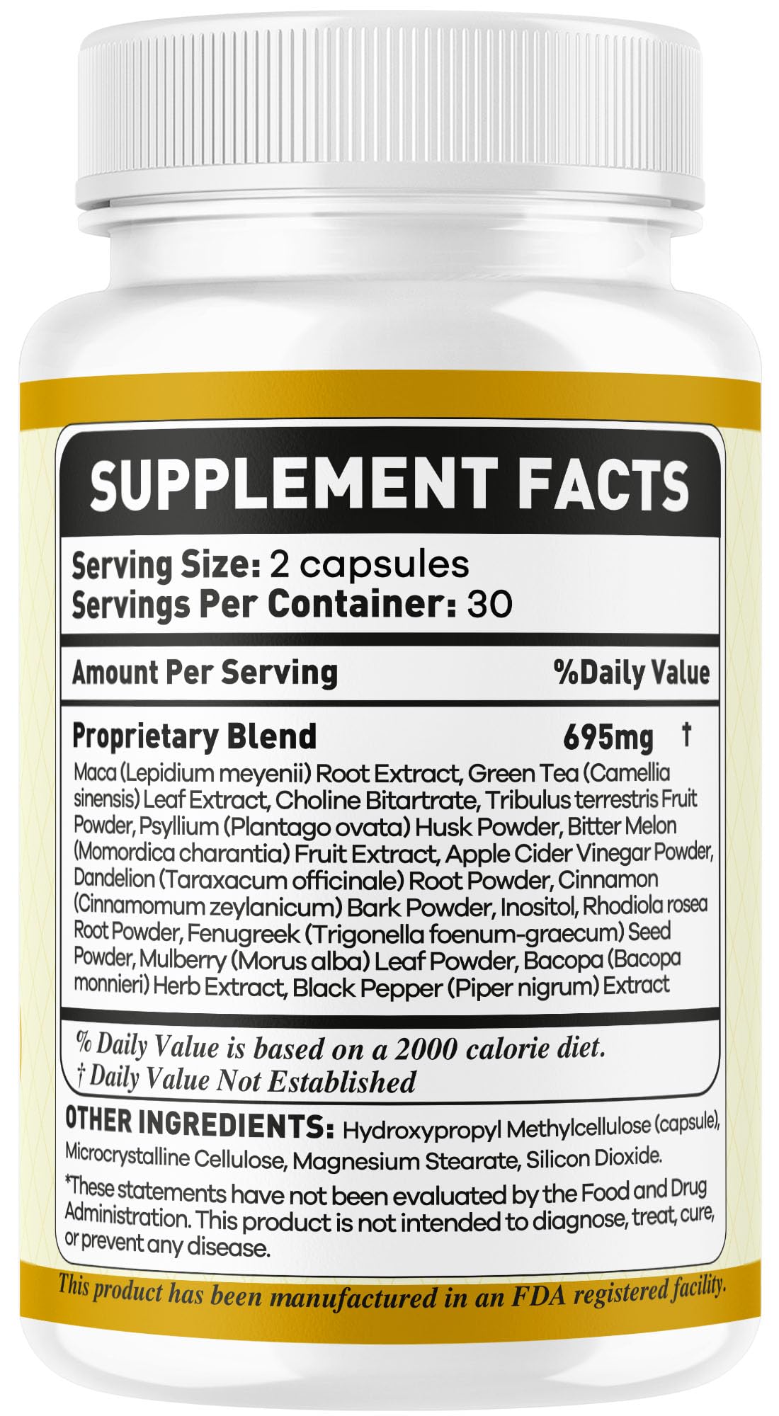 All Natural Capsules 60 Capsules R2108
