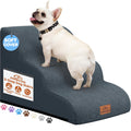 Dark Grey 3 Steps Nonslip Dog Ramp and Stairs C55980