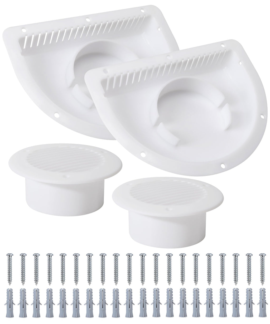 RV Vent Covers with Mounting Hardware L3934