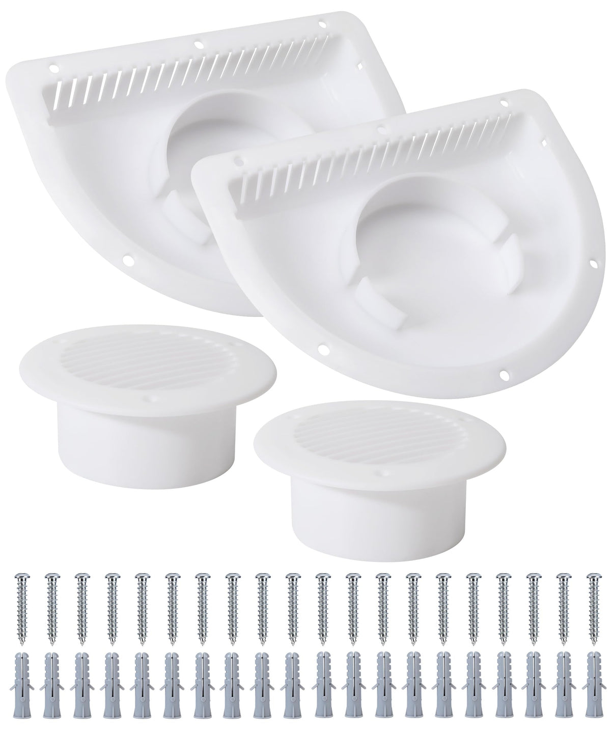 RV Vent Covers with Mounting Hardware L3934