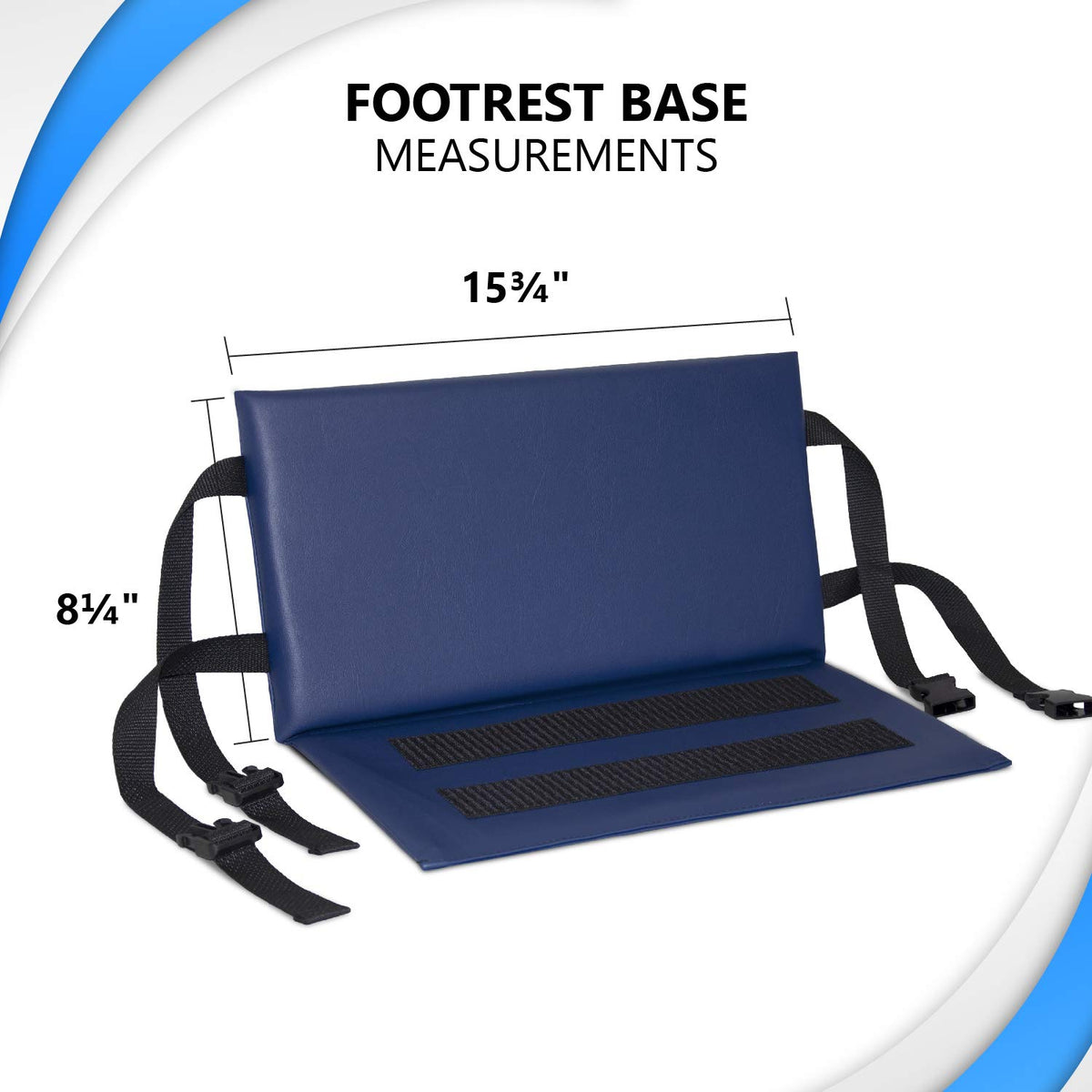 Wheelchair Foot-Rest Extender Elevating Pad P521325