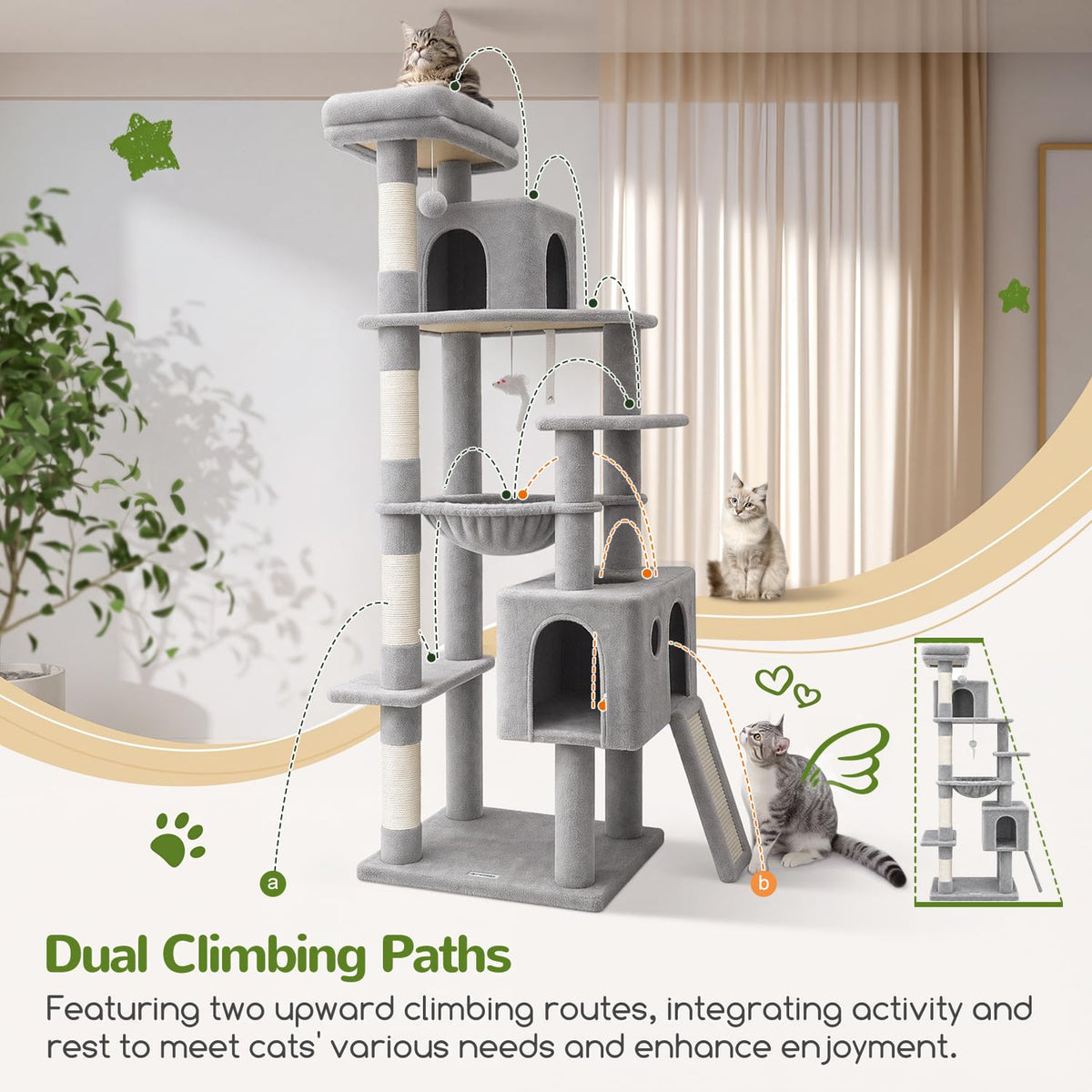 Heavy Duty Cat Tree Tower C507889