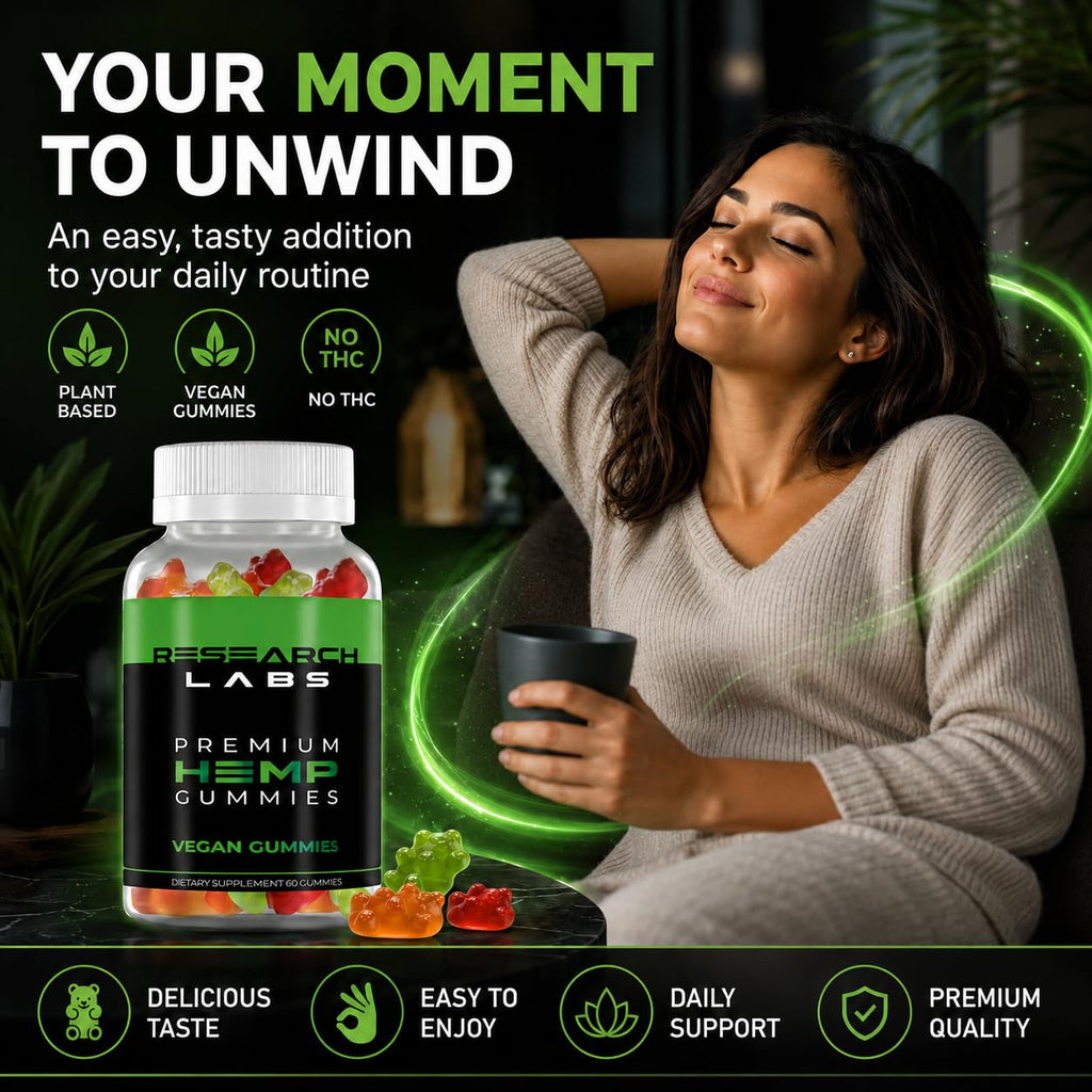 Premium Hemp Gummies 120 Count V6247