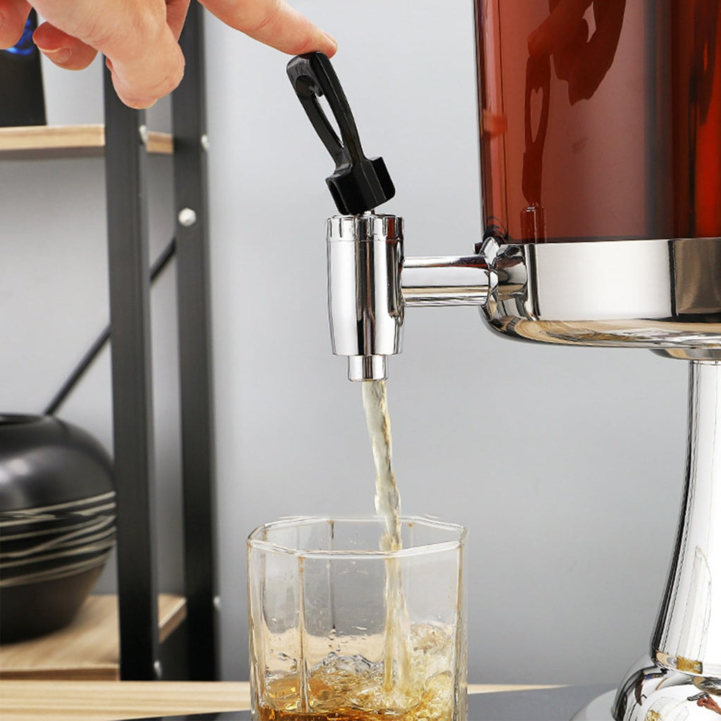 Stainless Steel Beverage Dispenser with Stand 24L H269802
