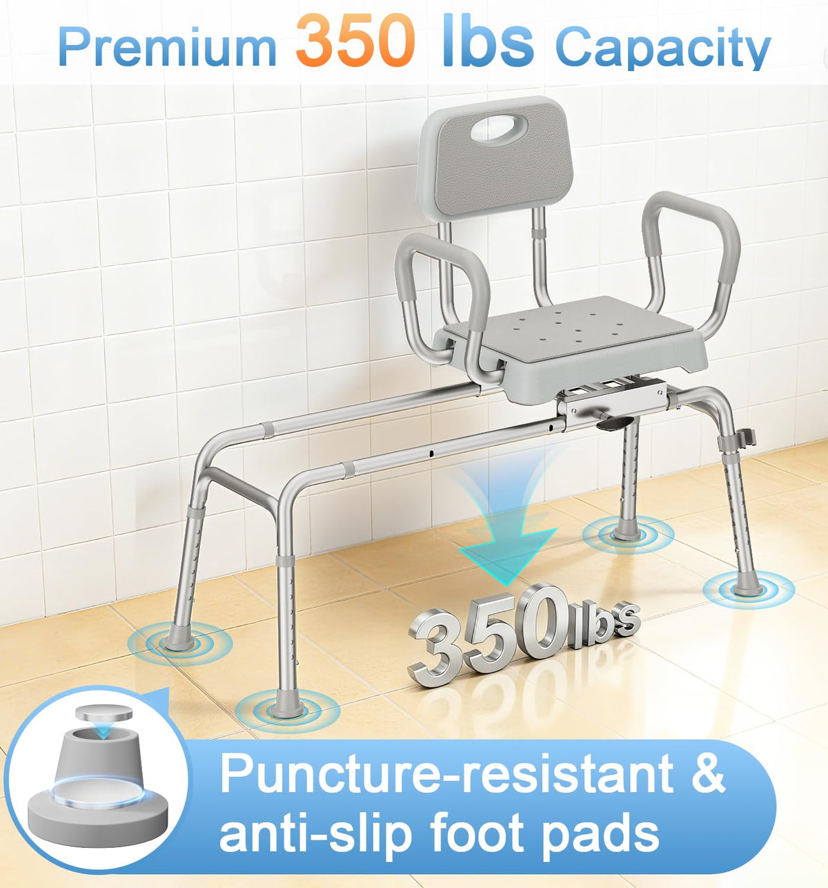 Sliding Shower Chair G21866