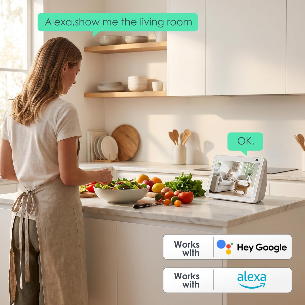 2K Indoor Camera with Motion Tracking T9943