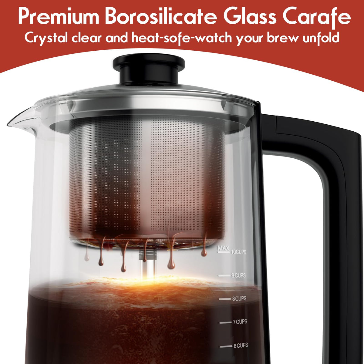 10-Cup Electric Percolator Coffee Maker E631
