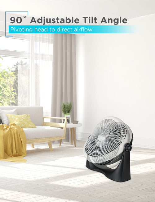 15.6” High Velocity Floor Fan, 3 Speeds P3254