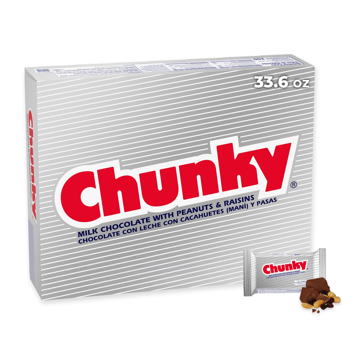 Chunky Milk Chocolate Candy Bars 24 Pack 33.6 Oz P56834