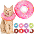 Soft Adjustable Cat Recovery Cone Collar Pink Small C32072