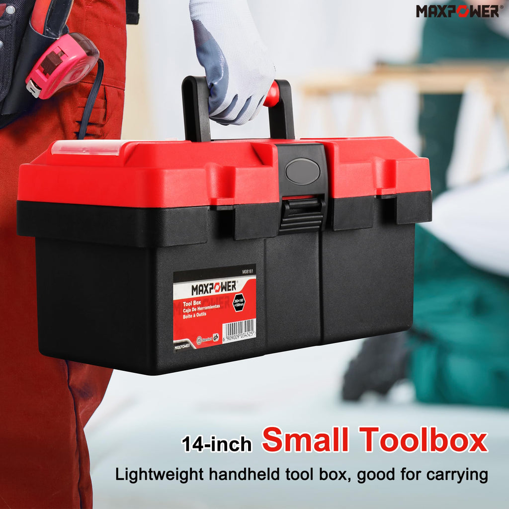 Small Plastic Tool Box with Handle J190148