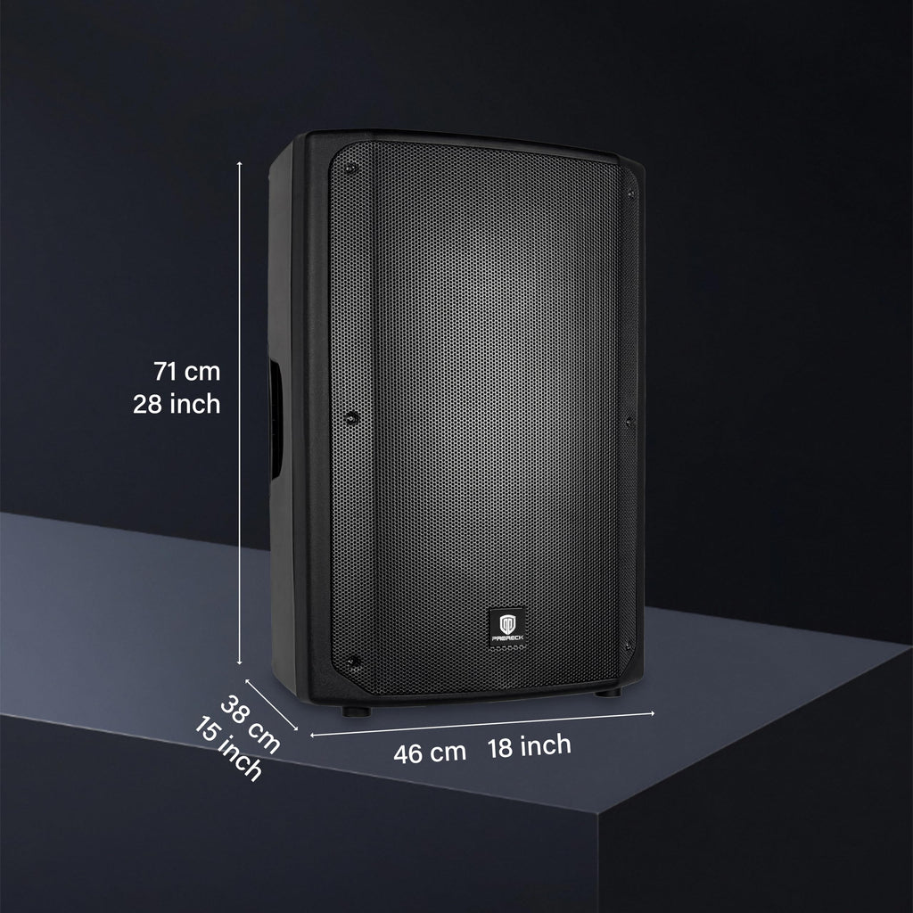 2400W Bluetooth PA Speaker System with Powered Mixer and Passive Speakers N335