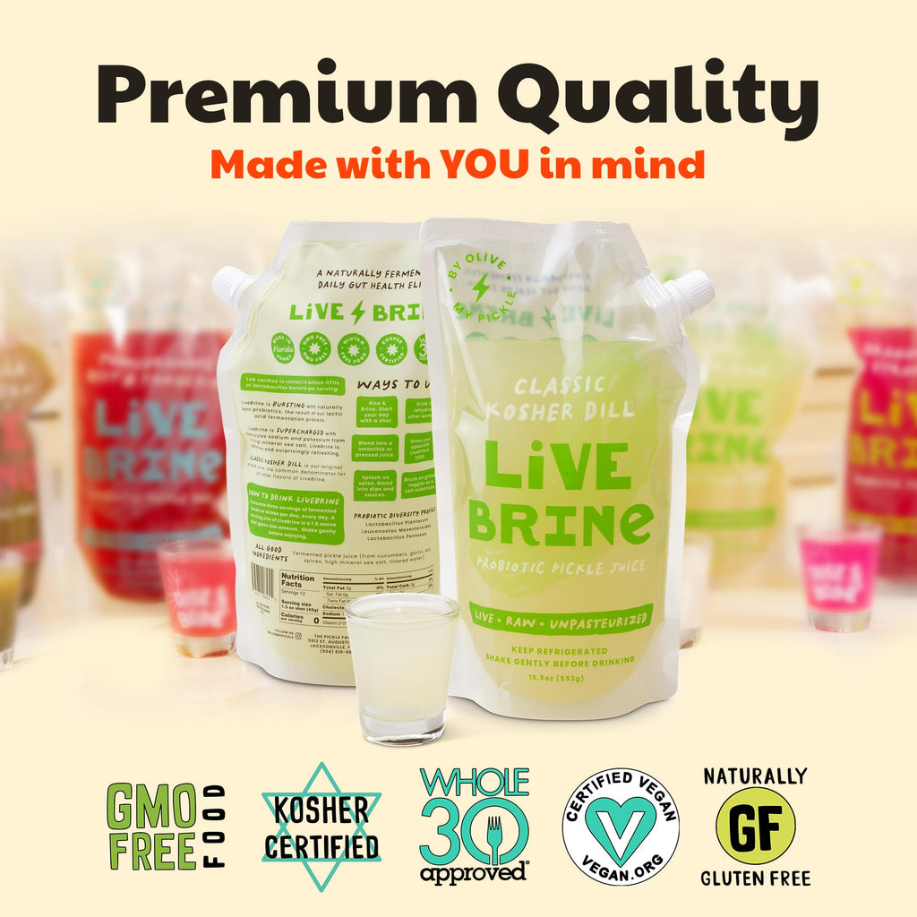 Probiotic Pickle Juice 12pk U4348