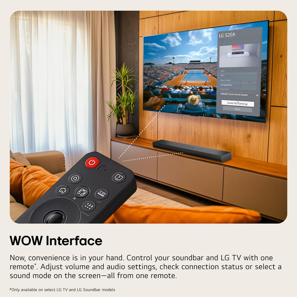 4.1 ch. Home Theater Soundbar with Rear Surround Speakers and Wireless Subwoofer B746