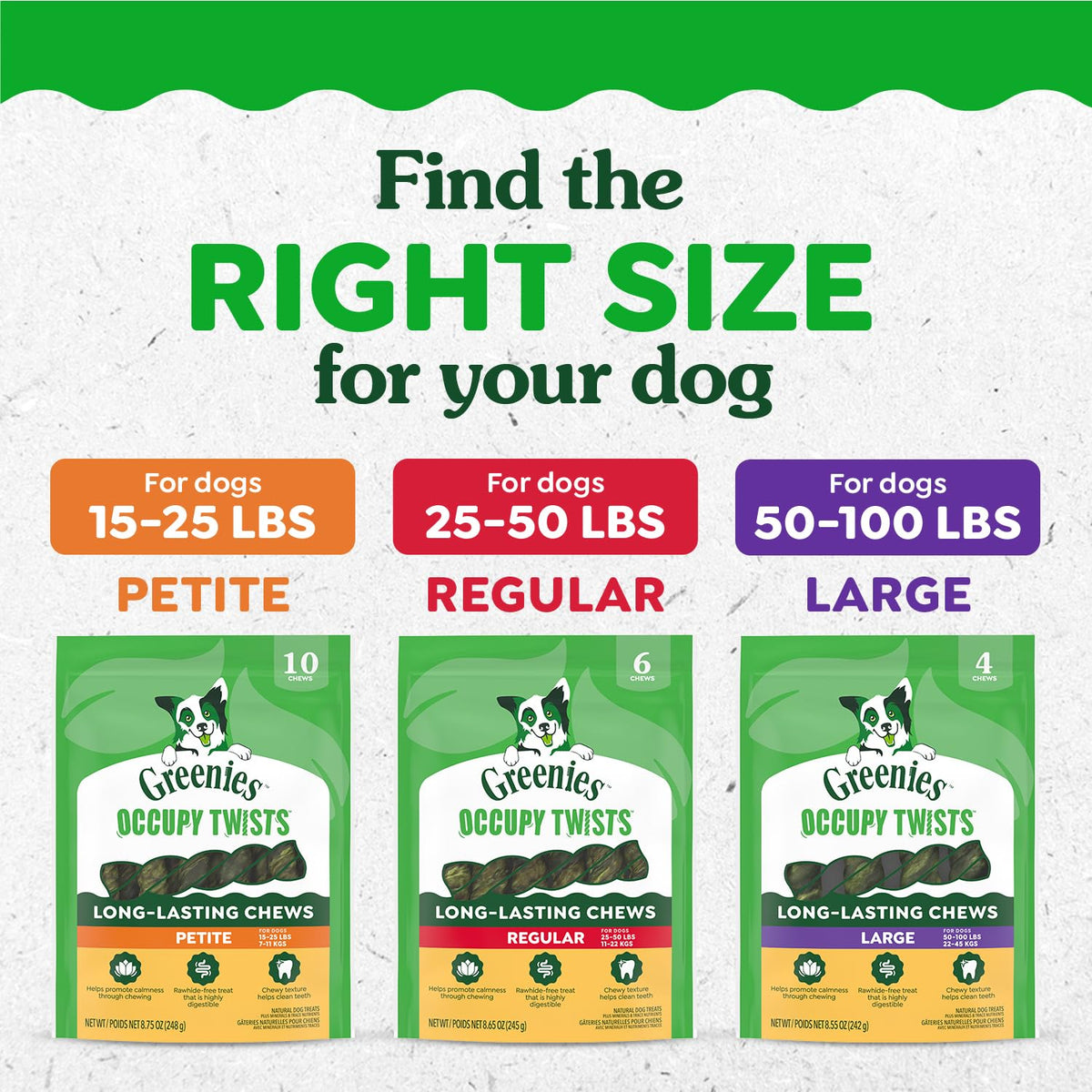 Chicken Flavor Dog Treats, 4 Count P610