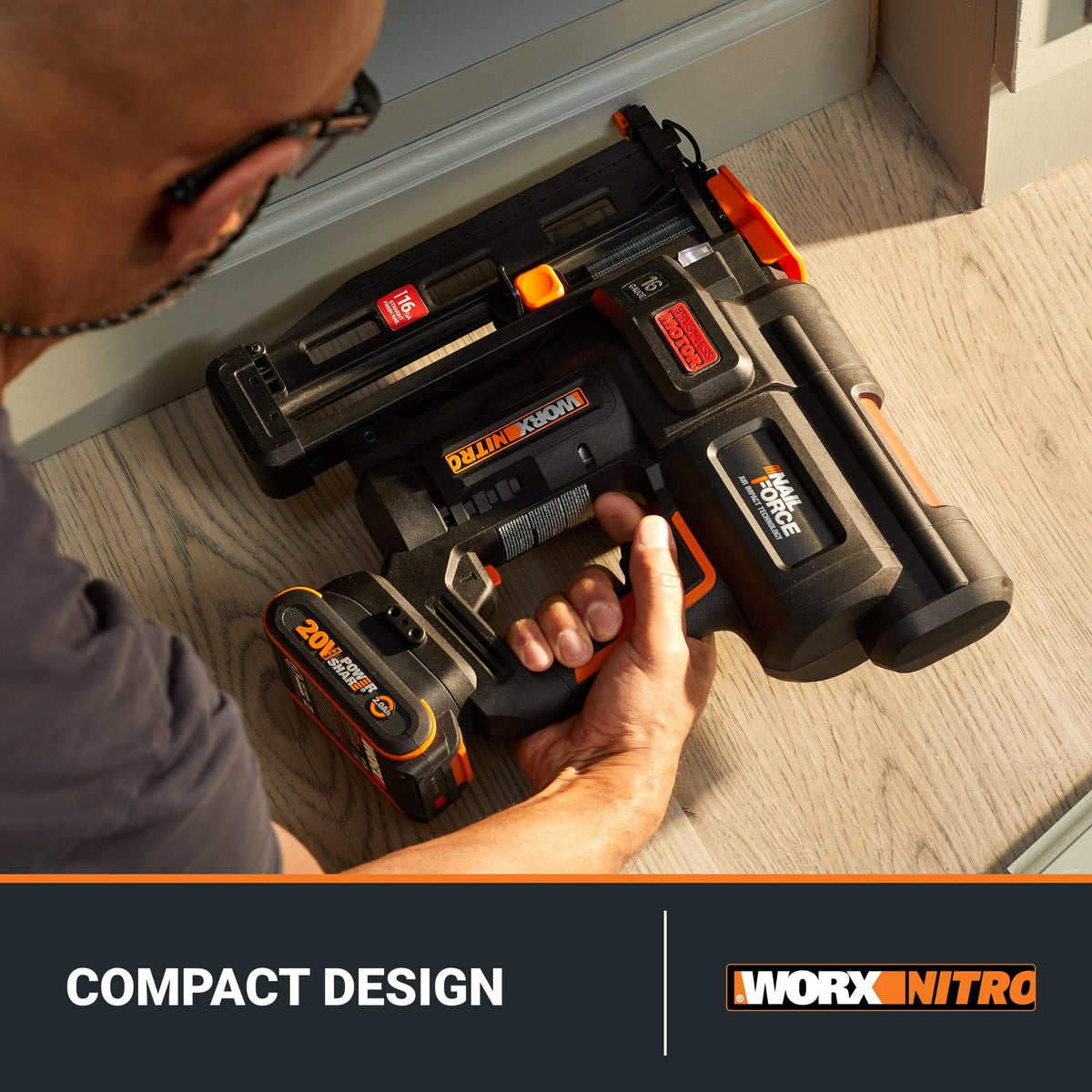 20V 16GA Cordless Finish Nailer P956