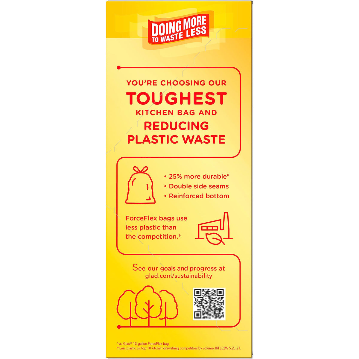 XL Trash Bags, 20 Gal, 30 Ct N69890