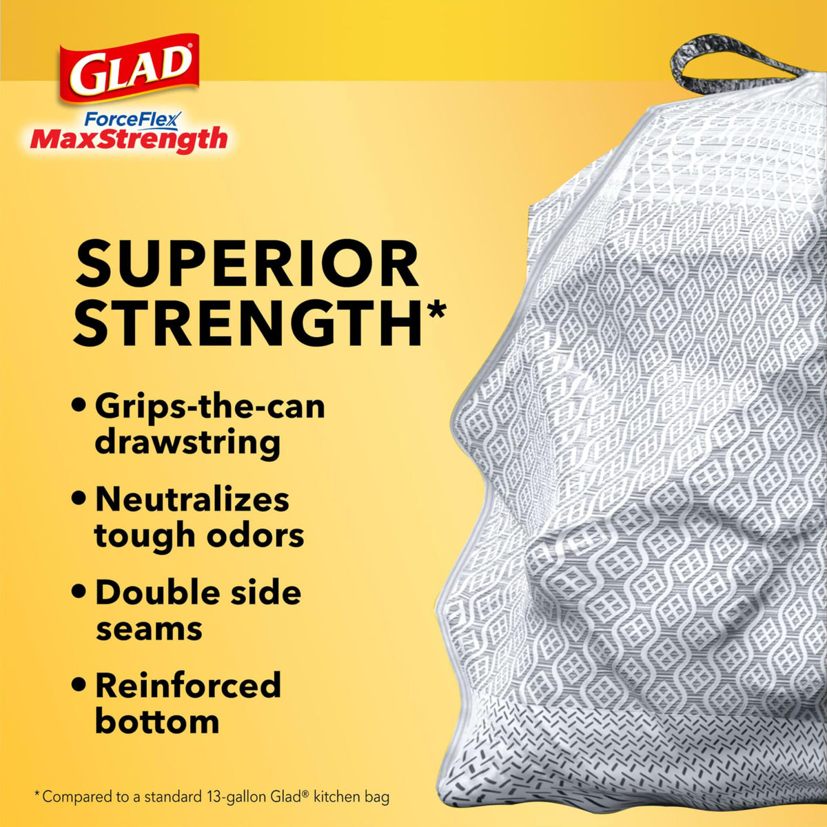 XL Trash Bags, 20 Gal, 30 Ct N69890