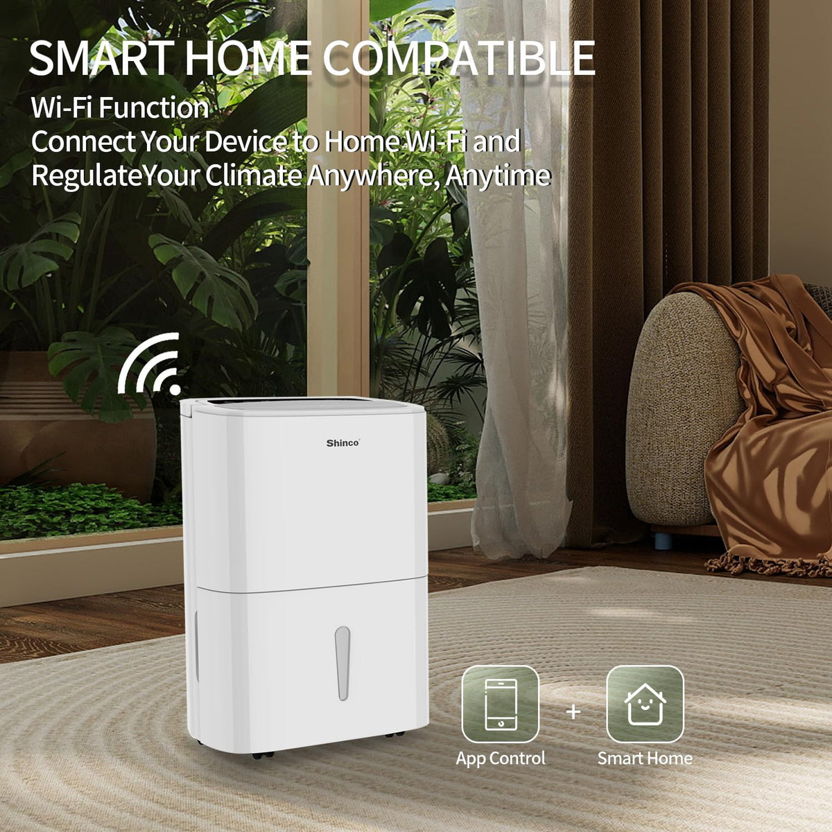 6,000 Sq.Ft Energy Star Dehumidifier with WIFI W987464