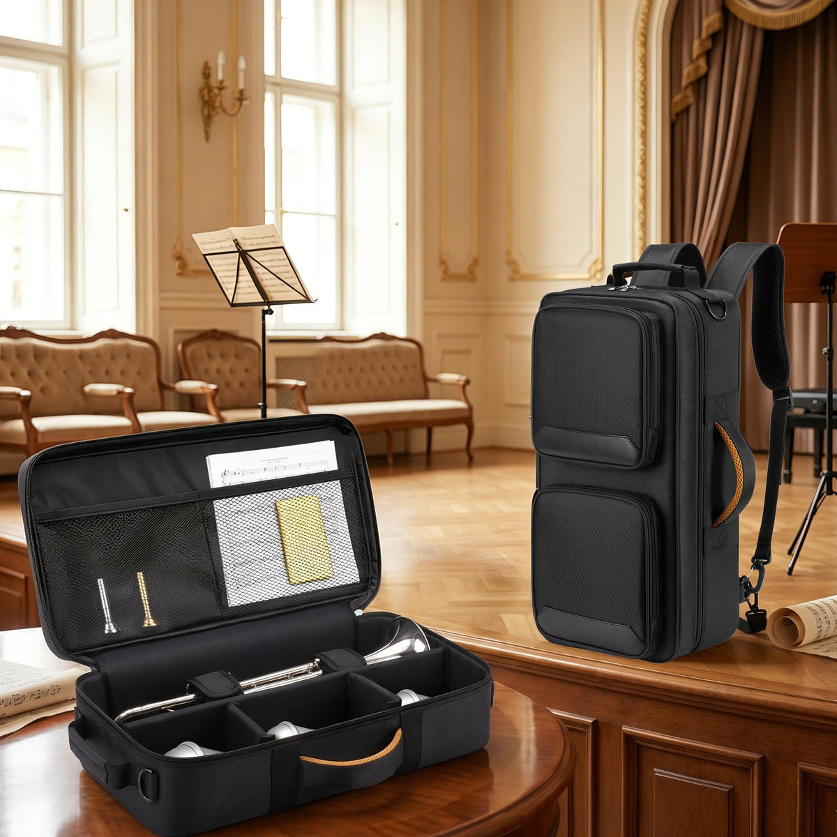 Padded Trumpet Gig Bag with Multi-Pocket J69082