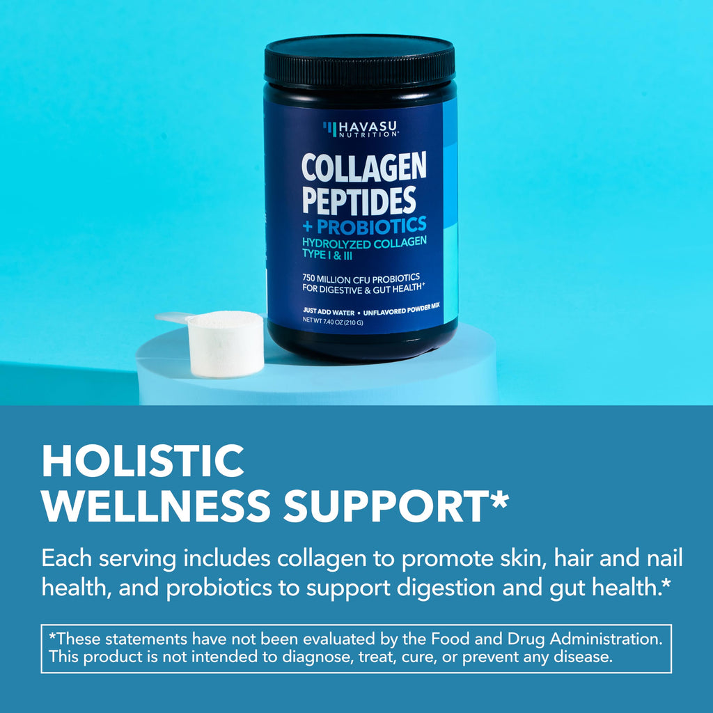 Unflavored Collagen Peptides Powder with Probiotics C318994