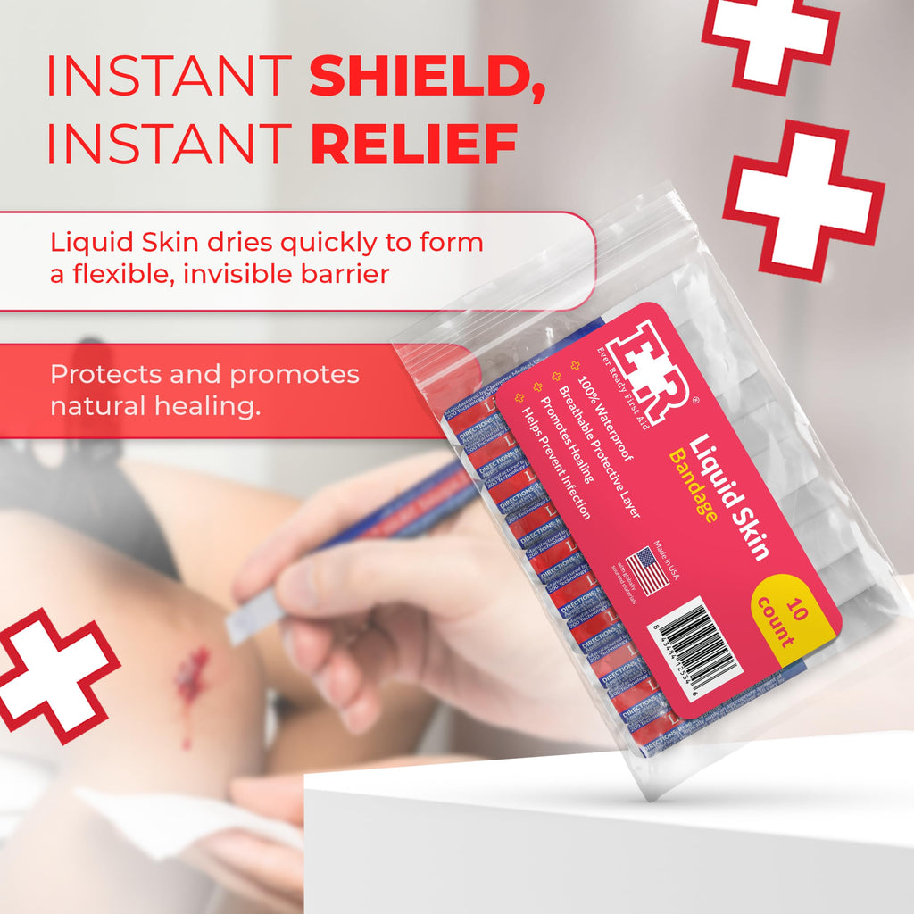 Waterproof Liquid Bandage 10 Count F420529