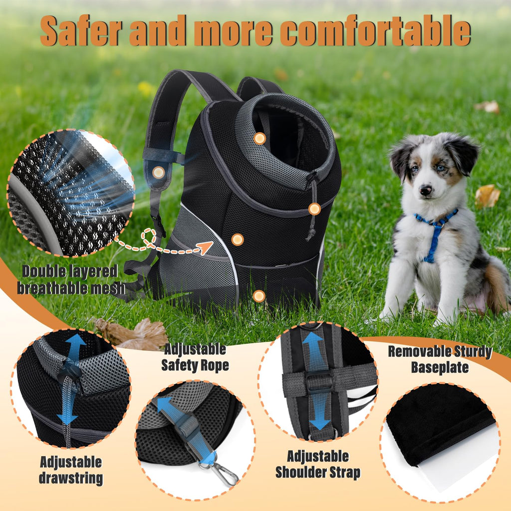 Adjustable Breathable Dog Carrier Backpack A3372