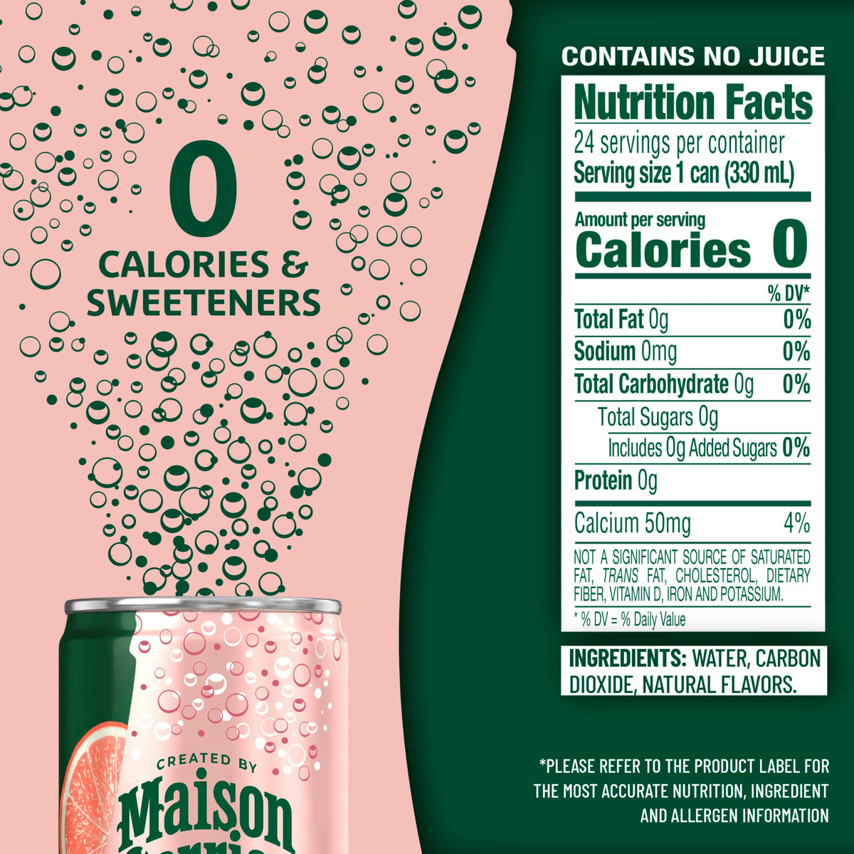 Grapefruit Sparkling Water 24 Pack G858