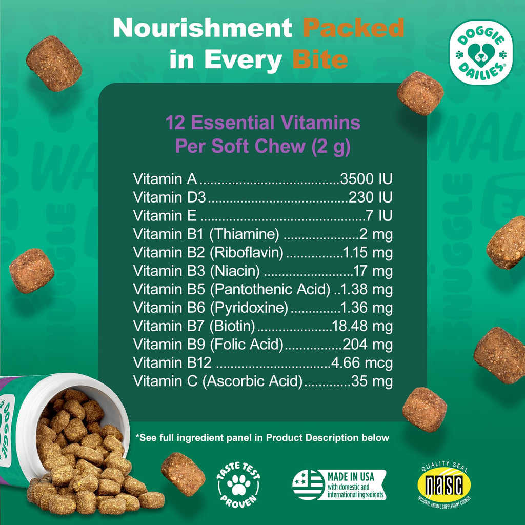 Peanut Butter Multivitamin Soft Chews 225 Count U9260
