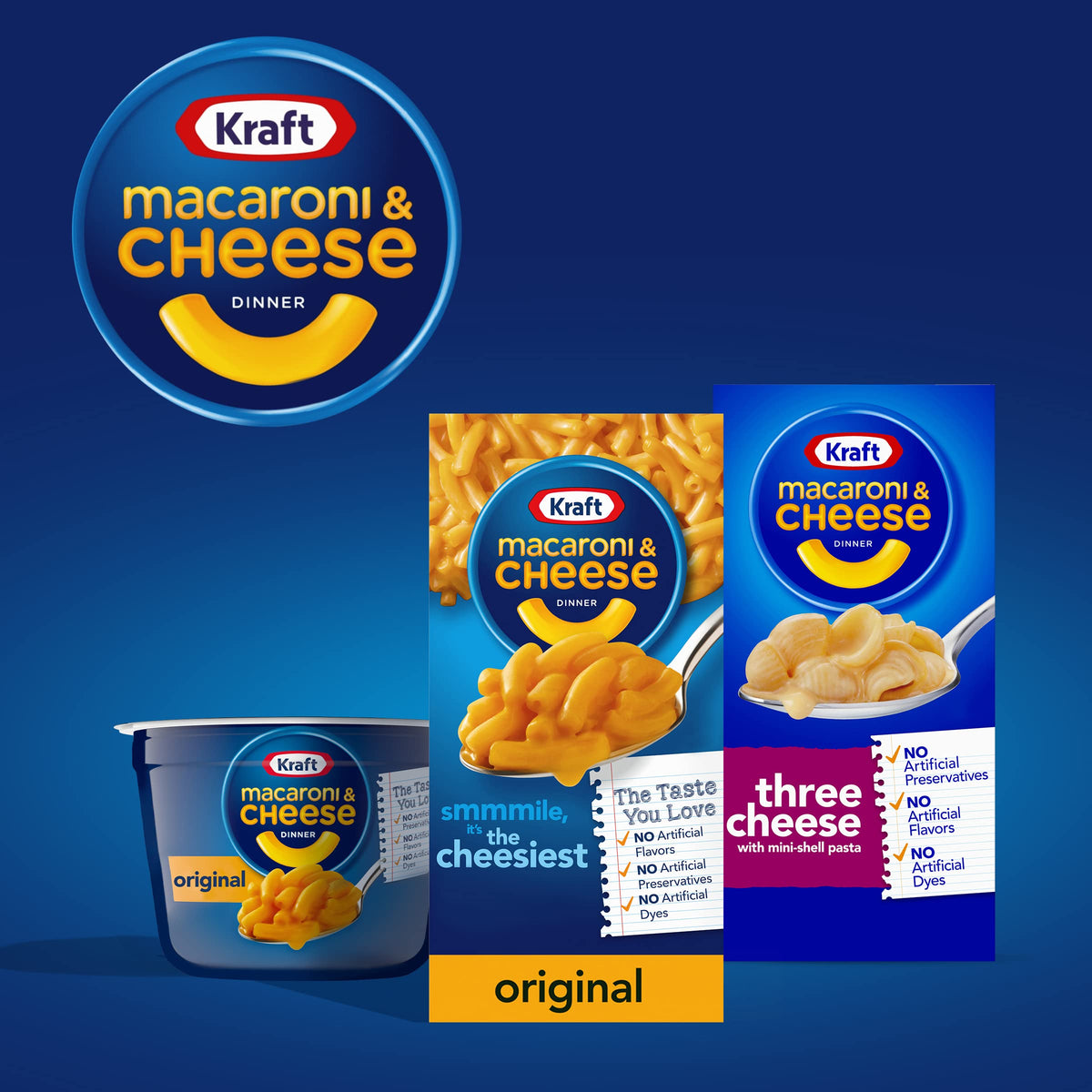 Macaroni & Cheese Dinner 24 ct 7.25 oz H5770