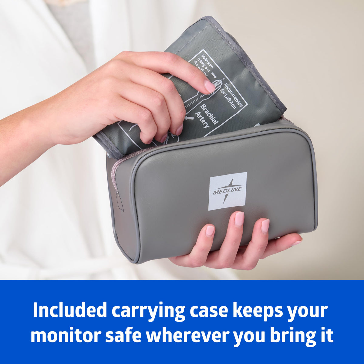 Bluetooth Blood Pressure Monitor with Upper Arm Cuff W64532