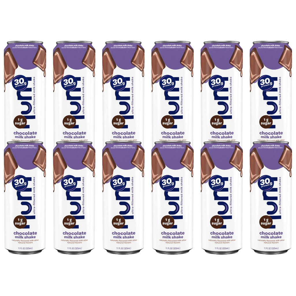 Milk Chocolate Protein Shake, 30g Protein, Lactose Free, 12 Pack C2871