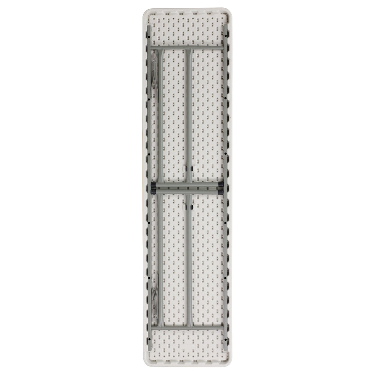 15 Pack 6-Foot Granite White Plastic Folding Table J301005