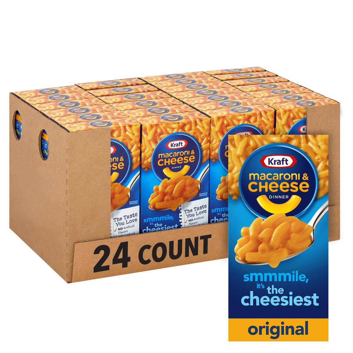 Macaroni & Cheese Dinner 24 ct 7.25 oz H5770