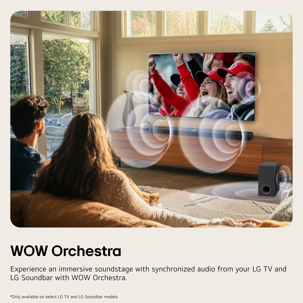 4.1 ch. Home Theater Soundbar with Rear Surround Speakers and Wireless Subwoofer B746