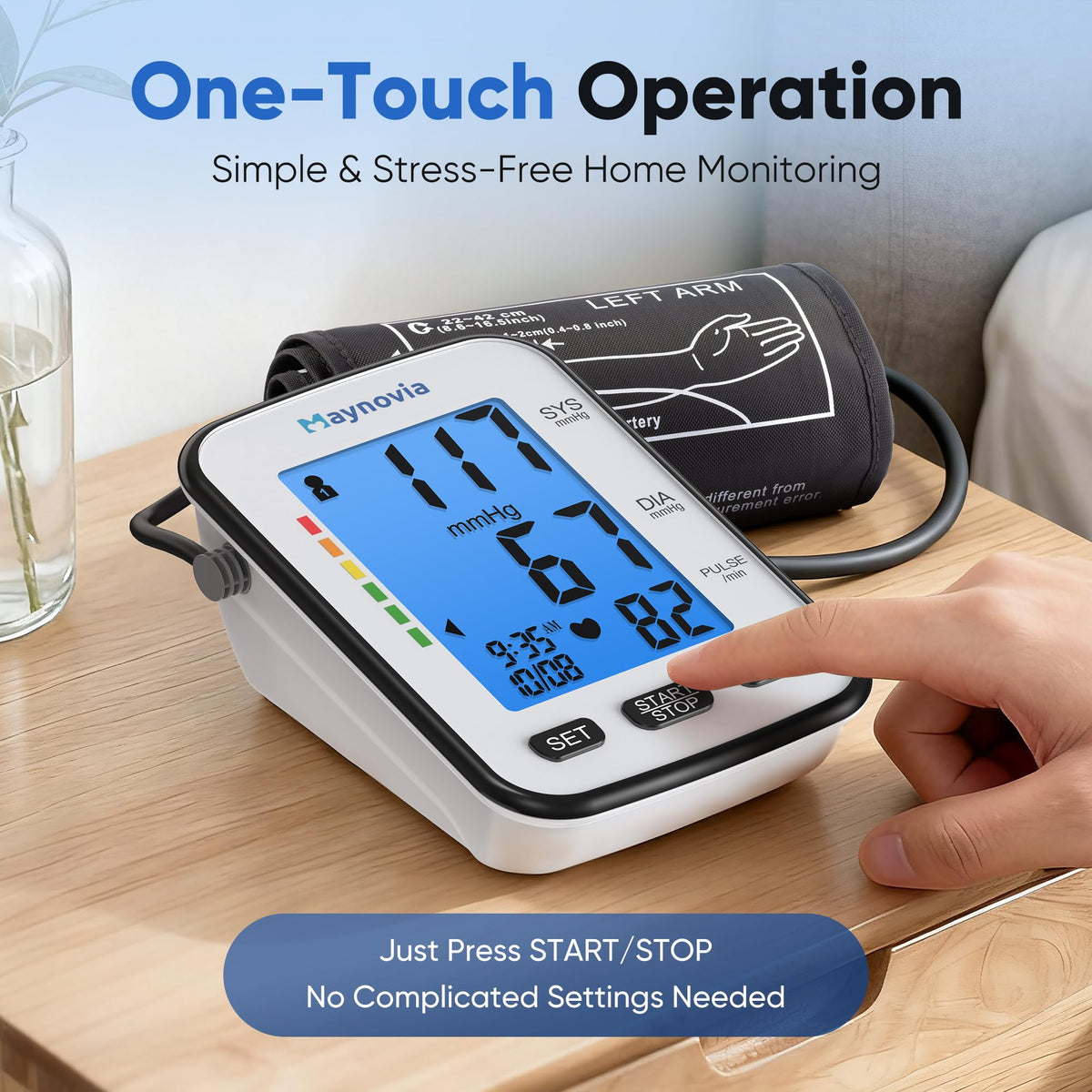 Upper Arm Blood Pressure Monitor A85647