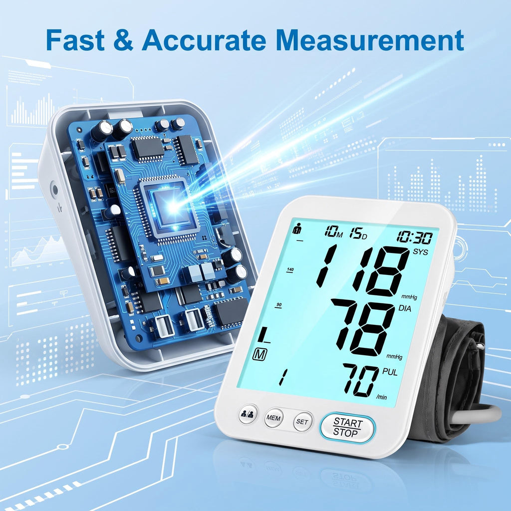Blood Pressure Monitor Upper Arm with Storage Bag U29191