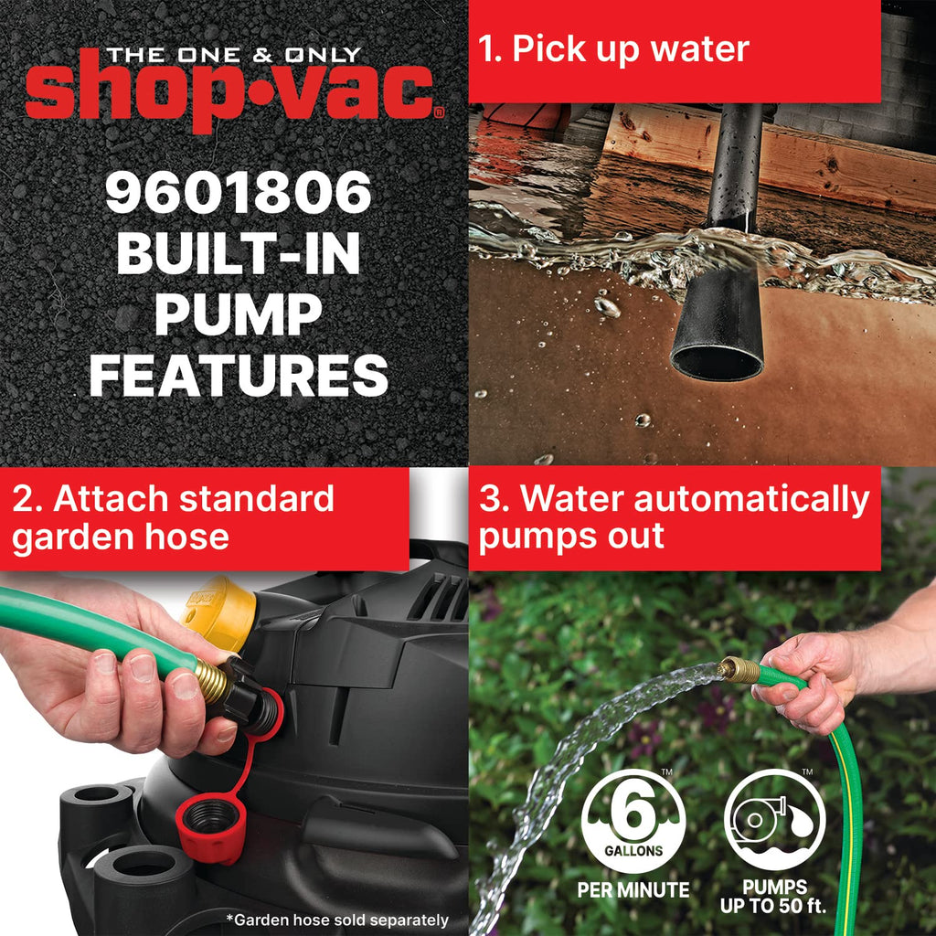 18 Gallon Wet/Dry Utility Vacuum N418