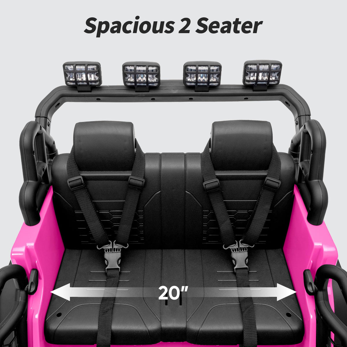 2 Seater 24V Electric Ride on Car with Remote G3549