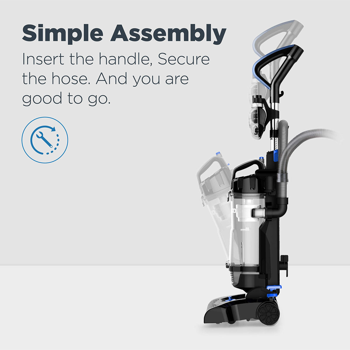 Lightweight Bagless Upright Vacuum Cleaner K861