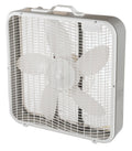 20-Inch 3-Speed Box Fan with Carrying Handle, Light Gray K1515